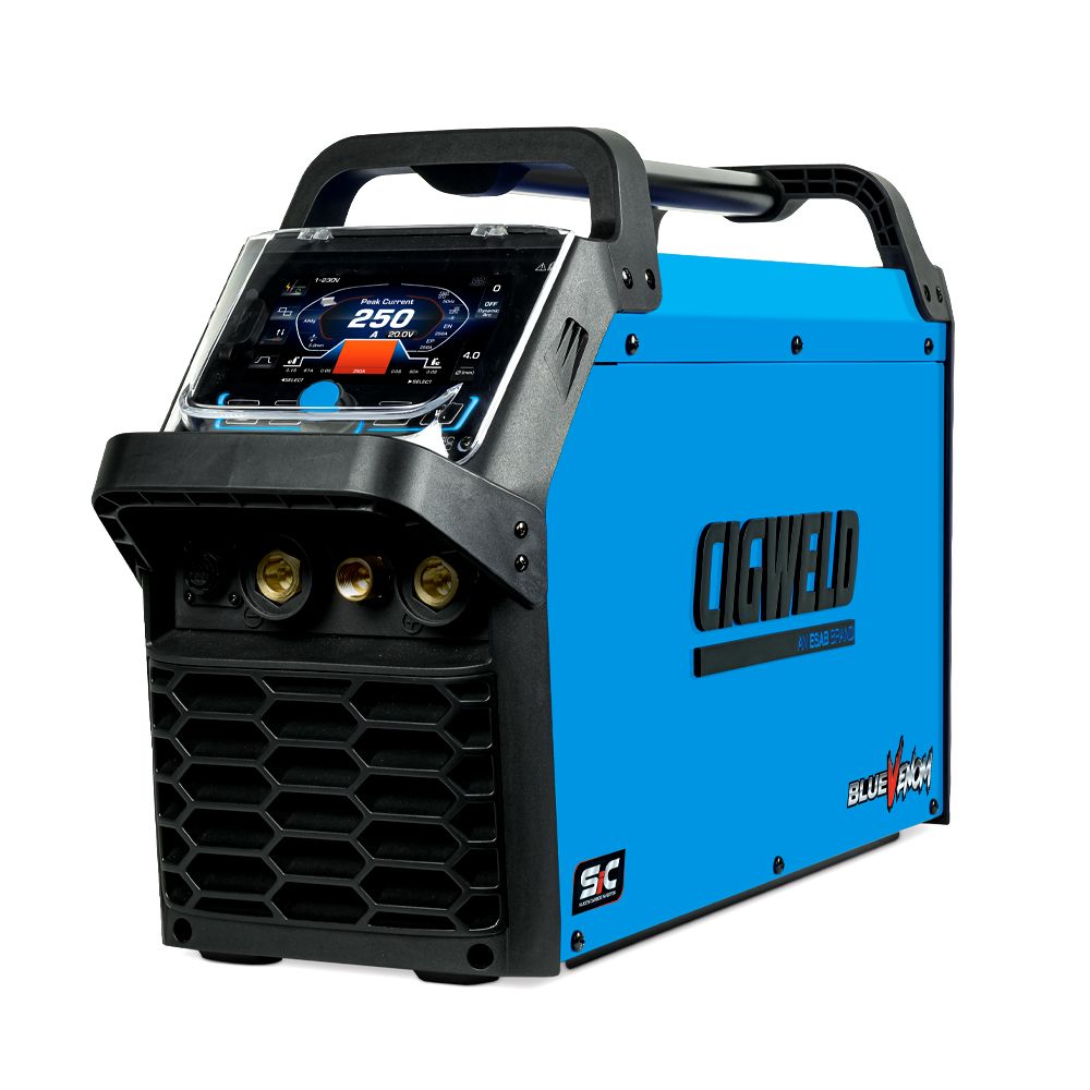 Cigweld XF250-AC/DC-SIC (W1300250) BlueVenom AC/DC SiC Compact High Performance TIG & ARC Inverter Welder – image 2