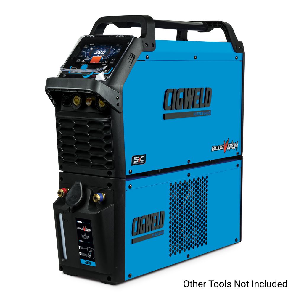Cigweld XF320-AC/DC-SIC (W1300320) BlueVenom AC/DC SiC TIG & ARC Inverter Welder – image 5