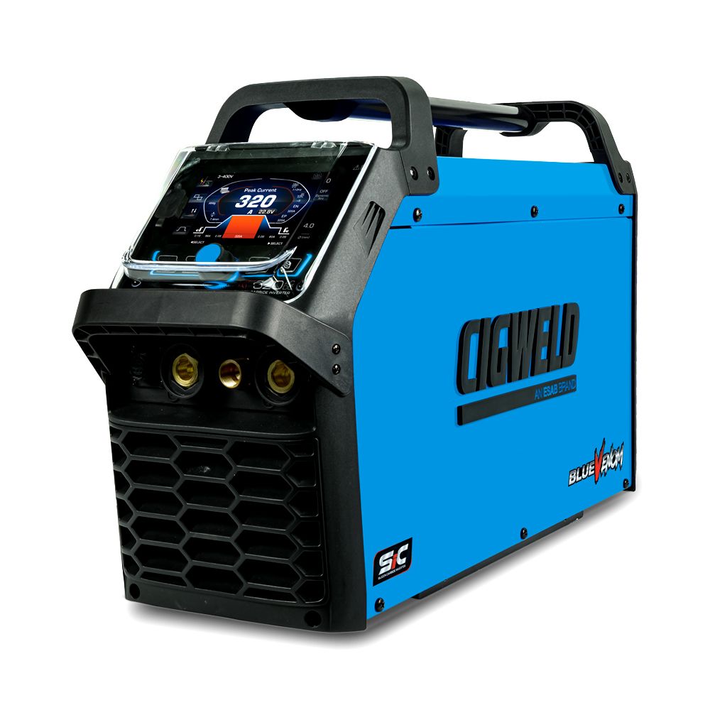 Cigweld XF320-AC/DC-SIC (W1300320) BlueVenom AC/DC SiC TIG & ARC Inverter Welder – image 2