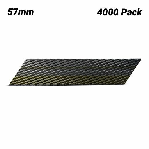Makita F-32007 4000-Pack 15GA 57mm DA Angled Brad Nails