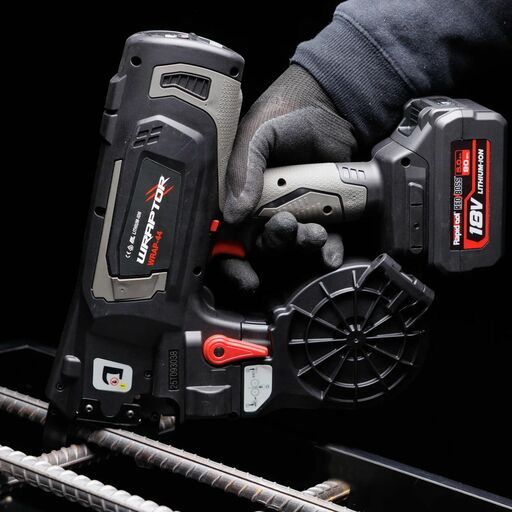 RAPIDTOOL WRAP-44 18V Cordless 12-44mm WRAPTOR Rebar Tier Kit – image 11