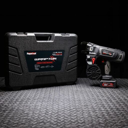 RAPIDTOOL WRAP-44 18V Cordless 12-44mm WRAPTOR Rebar Tier Kit – image 14
