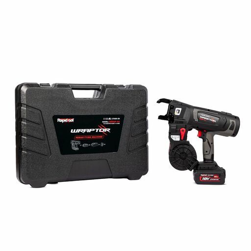 RAPIDTOOL WRAP-44 18V Cordless 12-44mm WRAPTOR Rebar Tier Kit – image 7