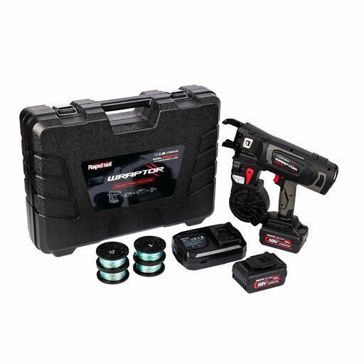 RAPIDTOOL WRAP-44 18V Cordless 12-44mm WRAPTOR Rebar Tier Kit – image 2