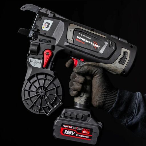 RAPIDTOOL WRAP-44 18V Cordless 12-44mm WRAPTOR Rebar Tier Kit – image 10
