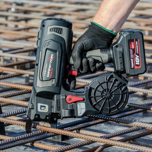 RAPIDTOOL WRAP-44 18V Cordless 12-44mm WRAPTOR Rebar Tier Kit – image 12