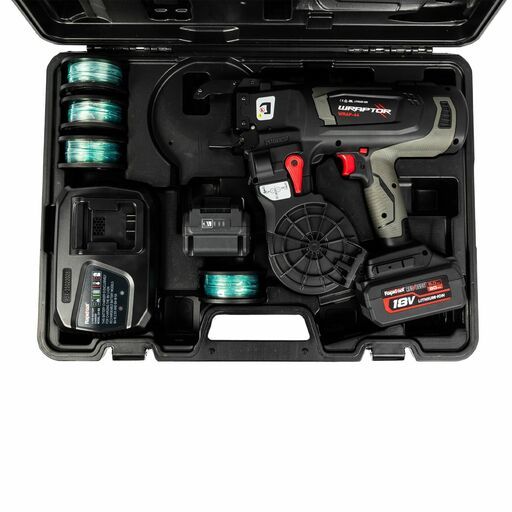 RAPIDTOOL WRAP-44 18V Cordless 12-44mm WRAPTOR Rebar Tier Kit – image 9