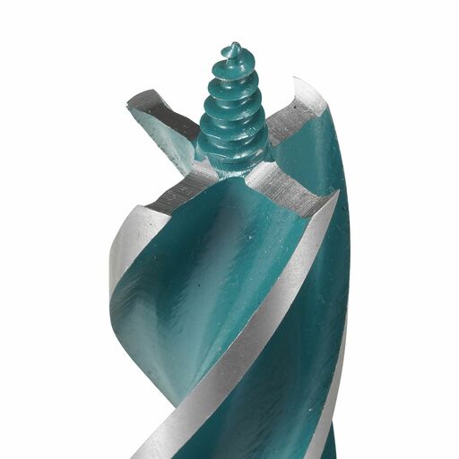 Makita E-26674 22mm x 165mm 1/4" Hex Impact 4-Cut Wood Auger Bit – image 3