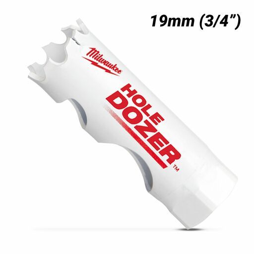 Milwaukee 49560023 19mm (3/4") HOLE DOZER Bi-Metal Hole Saw – image 2