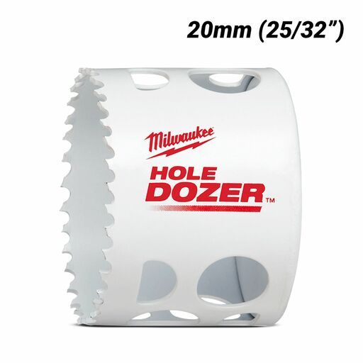 Milwaukee 49560024 20mm (25/32") HOLE DOZER Bi-Metal Hole Saw – image 2