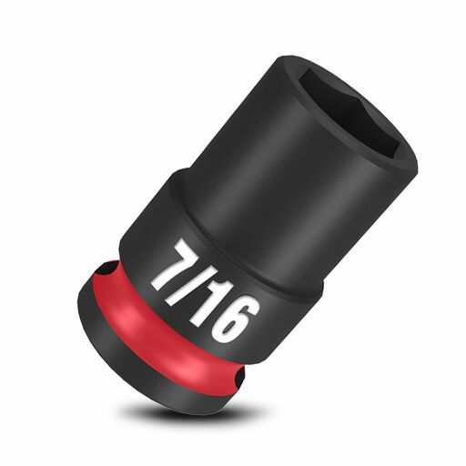 Milwaukee 49666105 3/8" Drive 5/16" Shockwave SAE Standard 6 Point Impact Socket – image 4