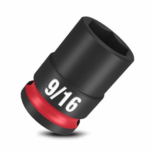 Milwaukee 49666107 3/8" Drive 9/16" Shockwave SAE Standard 6 Point Impact Socket – image 4