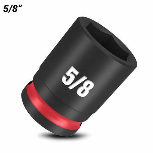 Milwaukee 49666108 3/8" Drive 5/8" Shockwave SAE Standard 6 Point Impact Socket – image 2
