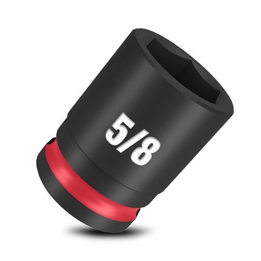 Milwaukee 49666108 3/8" Drive 5/8" Shockwave SAE Standard 6 Point Impact Socket – image 4