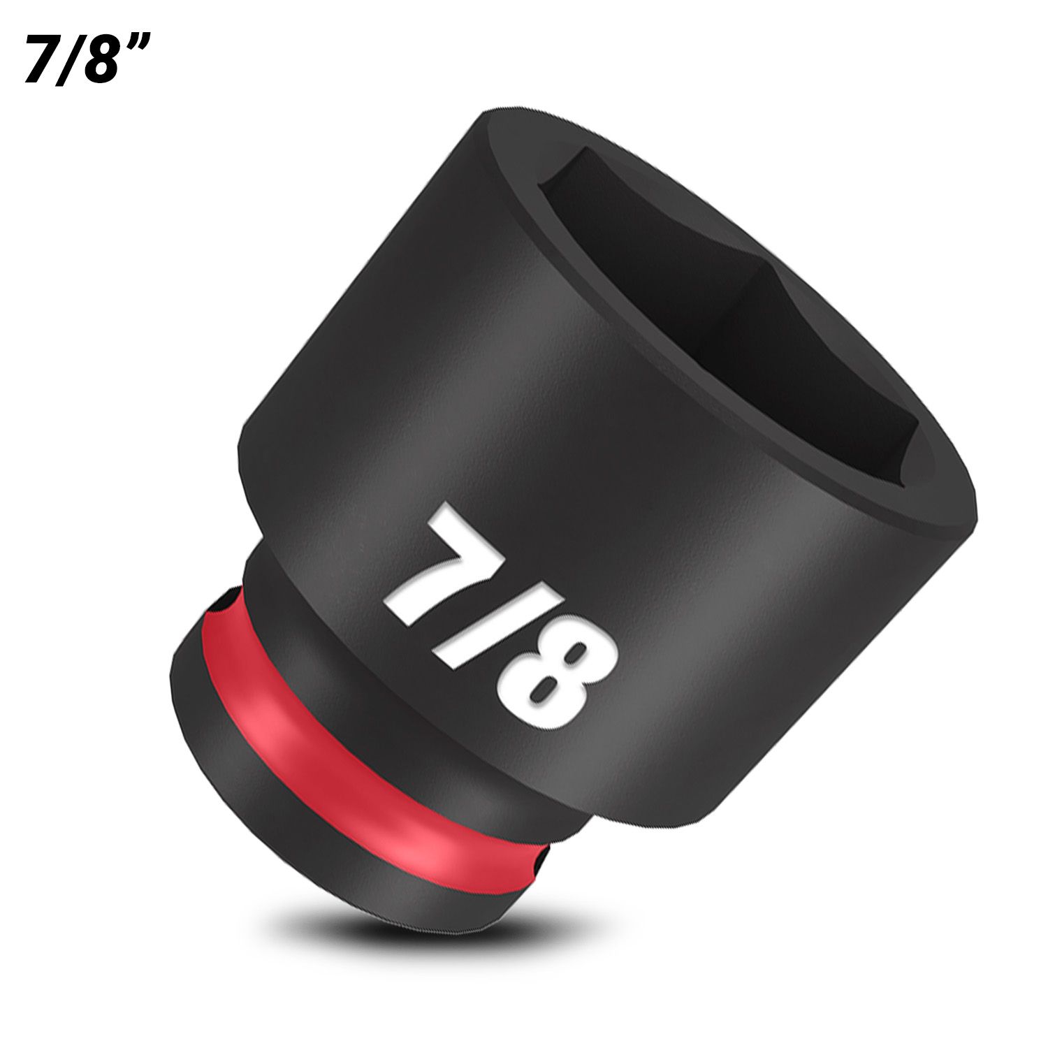 Milwaukee 49666112 3/8" Drive 7/8" Shockwave SAE Standard 6 Point Impact Socket – image 2