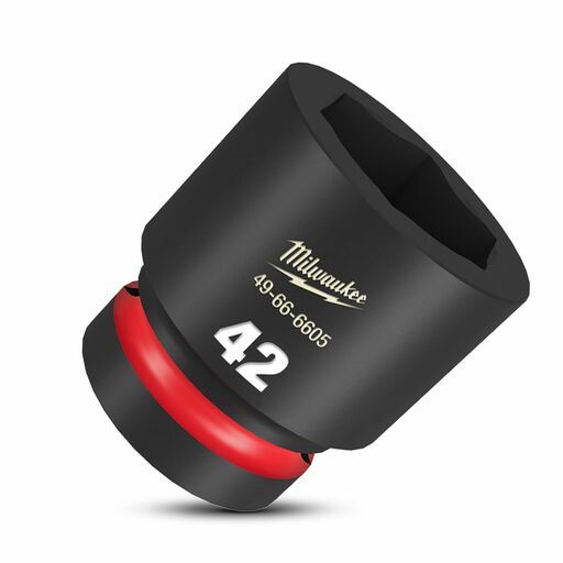 Milwaukee 49666605 1" Drive 42mm SHOCKWAVE Standard 6 Point Impact Socket – image 4