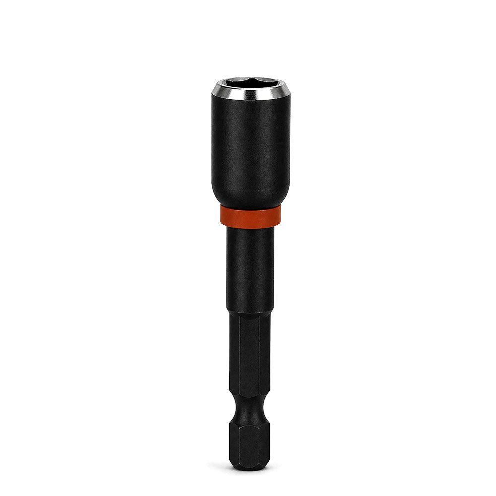 Milwaukee 49664536 7/16" x 65mm (2-1/2") SHOCKWAVE Magnetic Nut Driver Power Bit – image 4