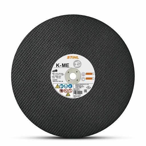 STIHL K-ME (08350107000) 300mm (12") Abrasive Cutting Wheel - Steel – image 2