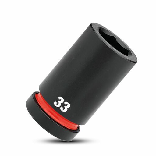 Milwaukee 49666627 1" Drive 33mm SHOCKWAVE Deep 6 Point Impact Socket – image 4