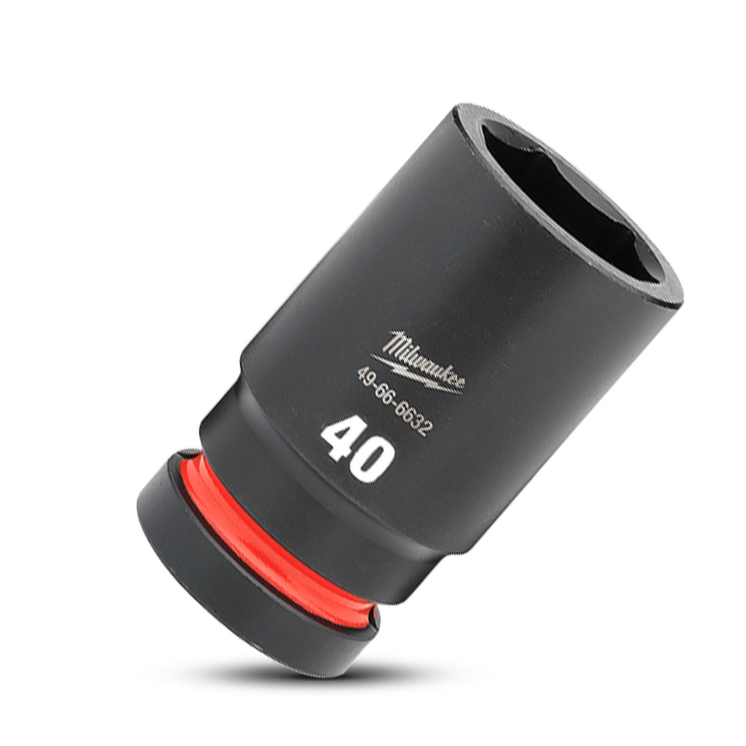 Milwaukee 49666632 1" Drive 40mm SHOCKWAVE Deep 6 Point Impact Socket – image 4