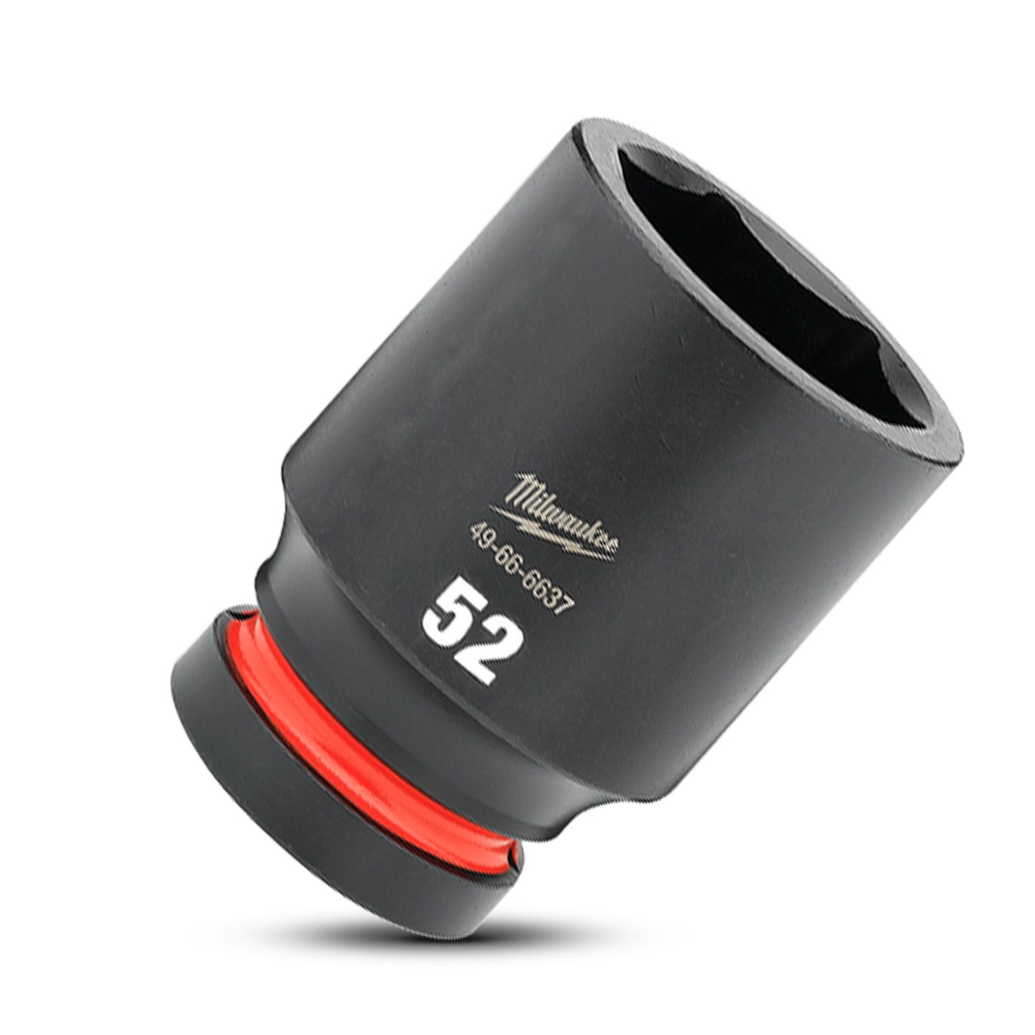 Milwaukee 49666637 1" Drive 52mm SHOCKWAVE Deep 6 Point Impact Socket – image 4