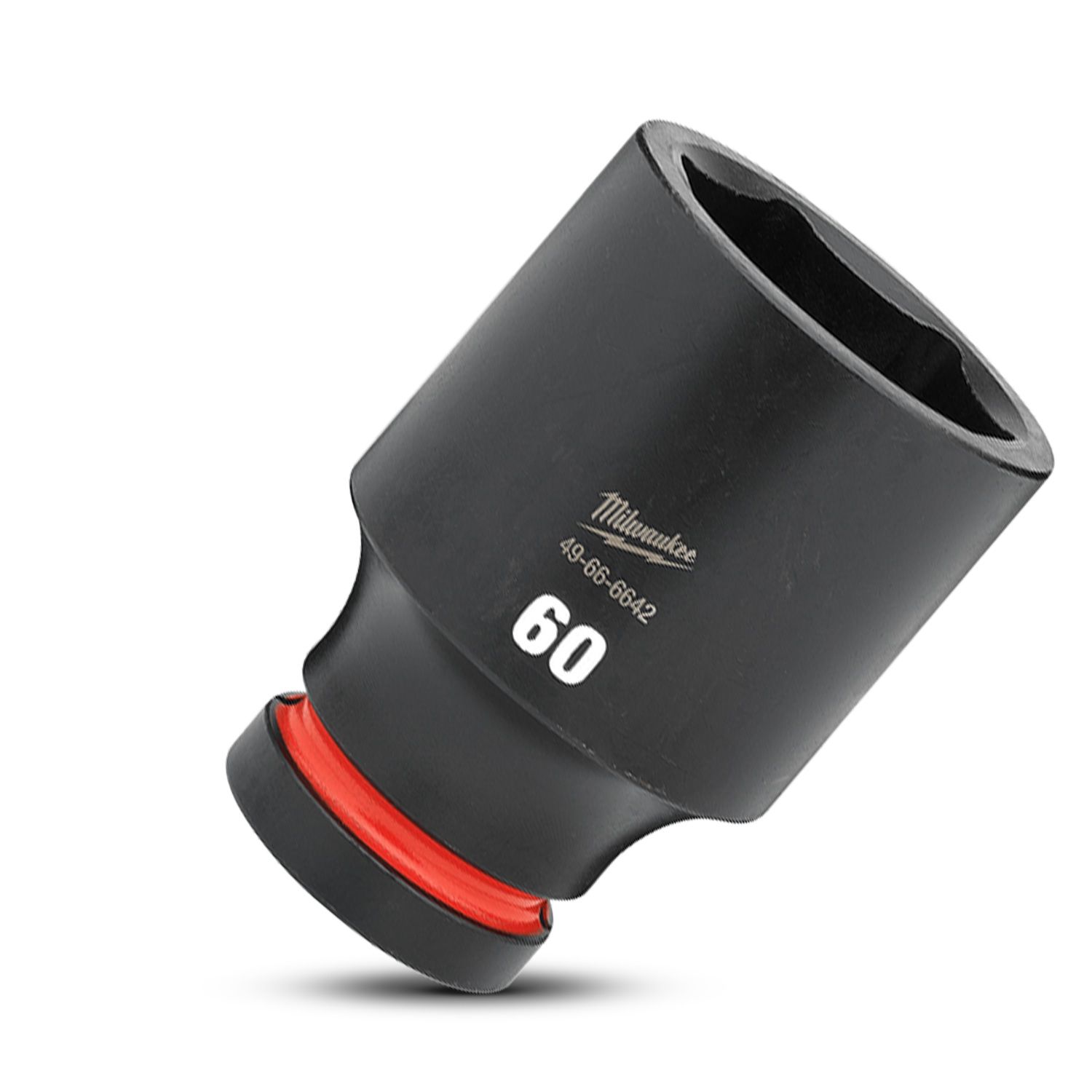 Milwaukee 49666642 1" Drive 60mm SHOCKWAVE Deep 6 Point Impact Socket – image 4