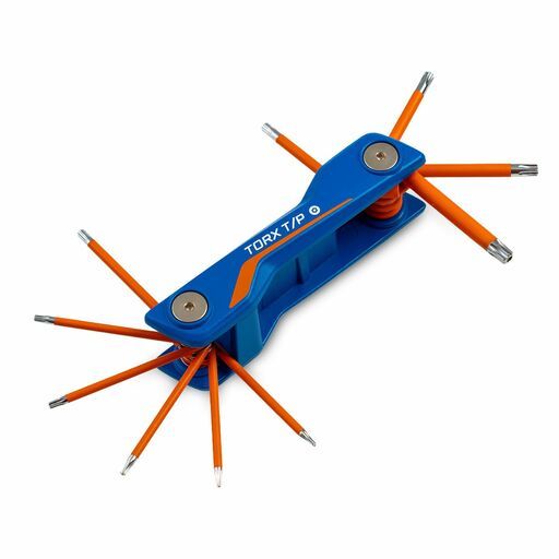 Kincrome K5383 10pce Aluminium Folding Tamperproof Torx Keys – image 2
