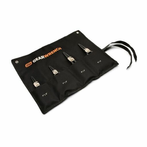 GEARWRENCH 89701 4pce Fixed Joint Internal/External Snap Ring Pliers Set – image 4