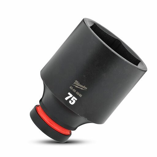 Milwaukee 49666646 1" Drive 75mm SHOCKWAVE Deep 6 Point Impact Socket – image 4