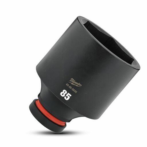 Milwaukee 49666648 1" Drive 85mm SHOCKWAVE Deep 6 Point Impact Socket – image 4