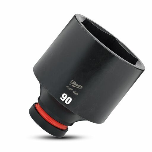 Milwaukee 49666649 1" Drive 90mm SHOCKWAVE Deep 6 Point Impact Socket – image 4