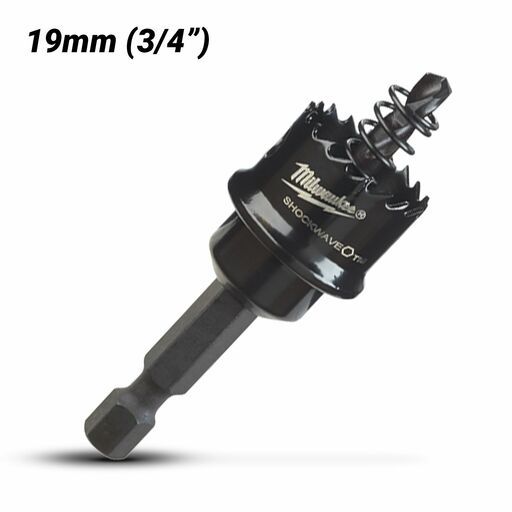 Milwaukee 49569805 19mm (3/4") SHOCKWAVE Thin Wall Hole Saw – image 2