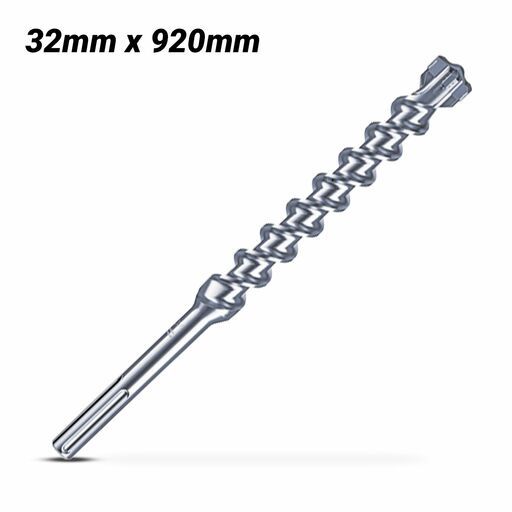 Milwaukee 4932352787 32mm x 920mm SDS MAX 4-Cut Drill Bit – image 2