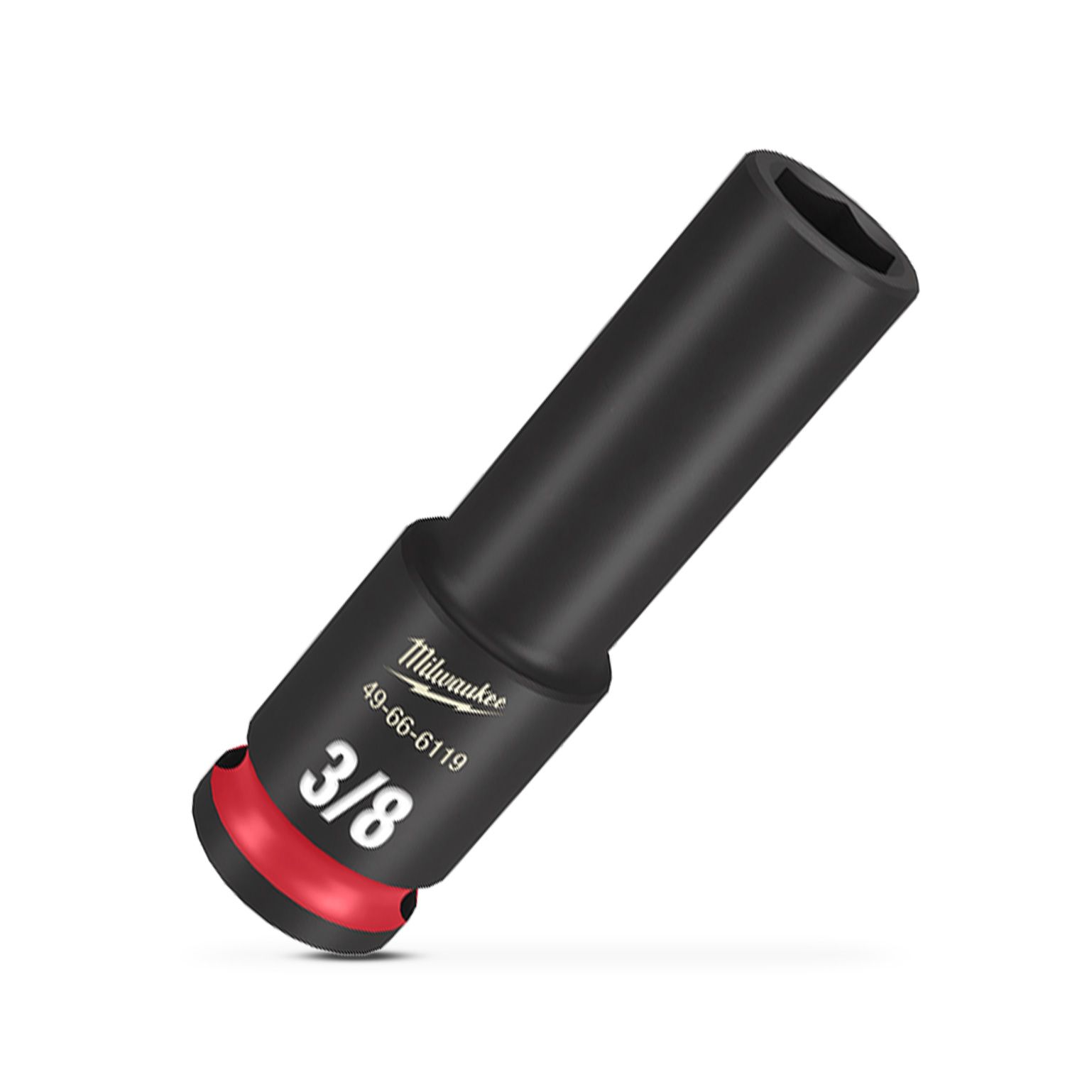 Milwaukee 49666119 3/8" Drive 3/8" SHOCKWAVE Deep 6 Point Impact Socket – image 4