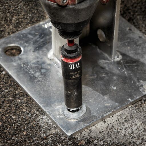 Milwaukee 49666120 3/8" Drive 7/16" SHOCKWAVE Deep 6 Point Impact Socket – image 5