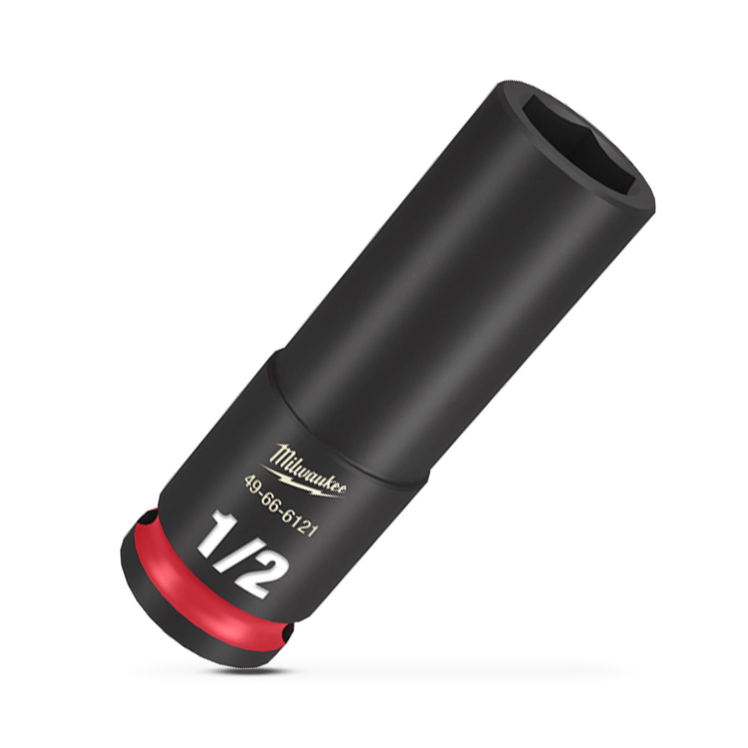 Milwaukee 49666121 3/8" Drive 1/2" SHOCKWAVE Deep 6 Point Impact Socket – image 4