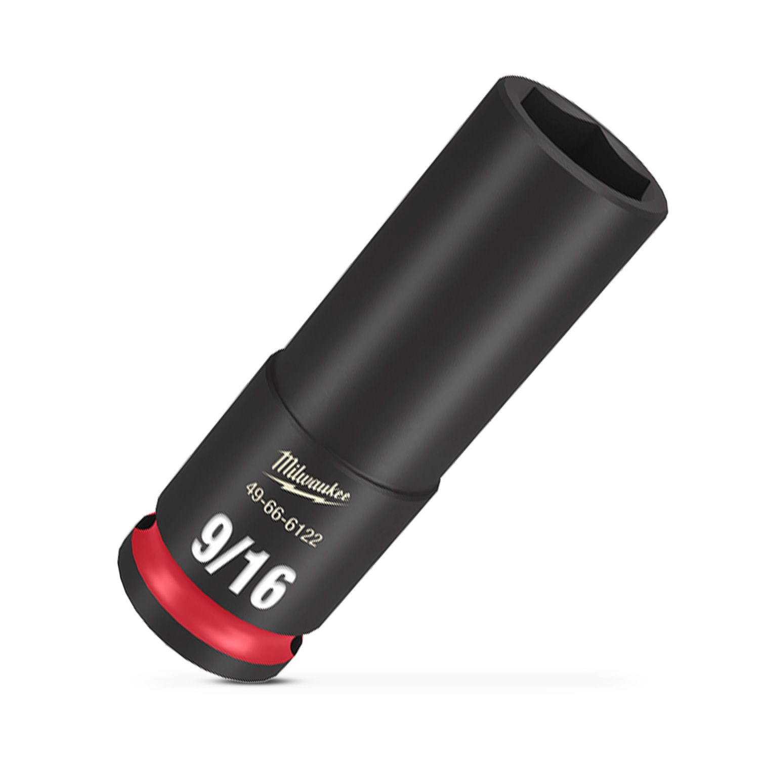 Milwaukee 49666122 3/8" Drive 9/16" SHOCKWAVE Deep 6 Point Impact Socket – image 4