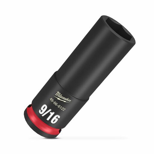 Milwaukee 49666122 3/8" Drive 9/16" SHOCKWAVE Deep 6 Point Impact Socket – image 4