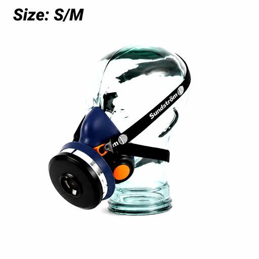 Sundstrom SR100 (100-03218) Silicone Half Face Respiratory Mask - Small/Medium