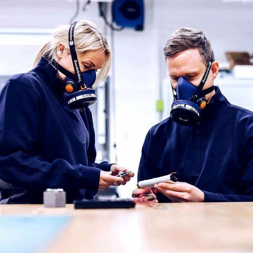 Sundstrom SR100 (100-05853) Silicone Half Face Respiratory Mask - Large/XLarge – image 4