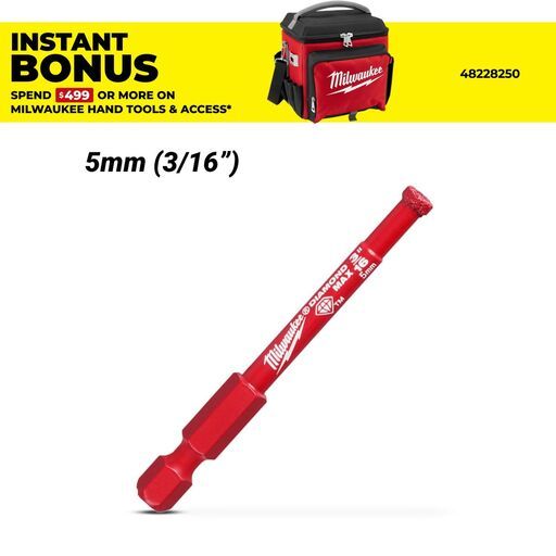 Milwaukee 49560503 5mm DIAMOND MAX™ Hole Saw