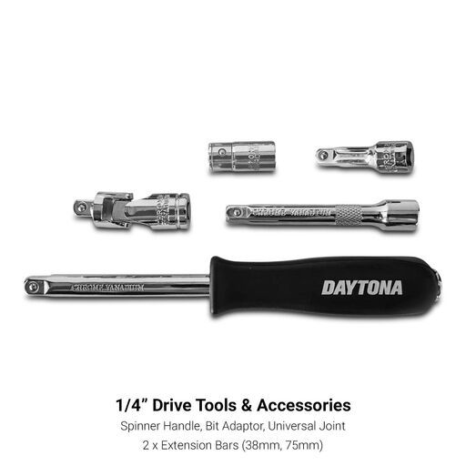 Daytona D86MTCK 86pce 2 Drawer Mini Tool Chest Kit – image 9