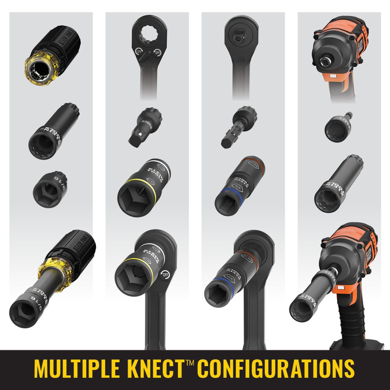 Klein A-32527HD 11-in-1 KNECT™ Impact-Rated HVAC Screwdriver/Nut Driver – image 6