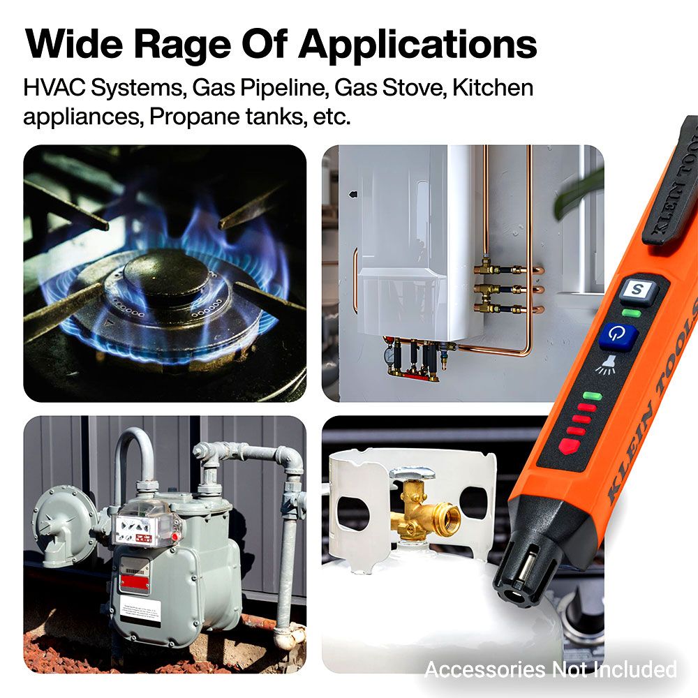 Klein A-ET190 Compact Combustible Gas Leak Detector – image 4