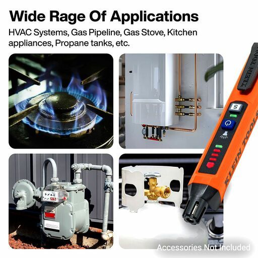 Klein A-ET190 Compact Combustible Gas Leak Detector – image 4