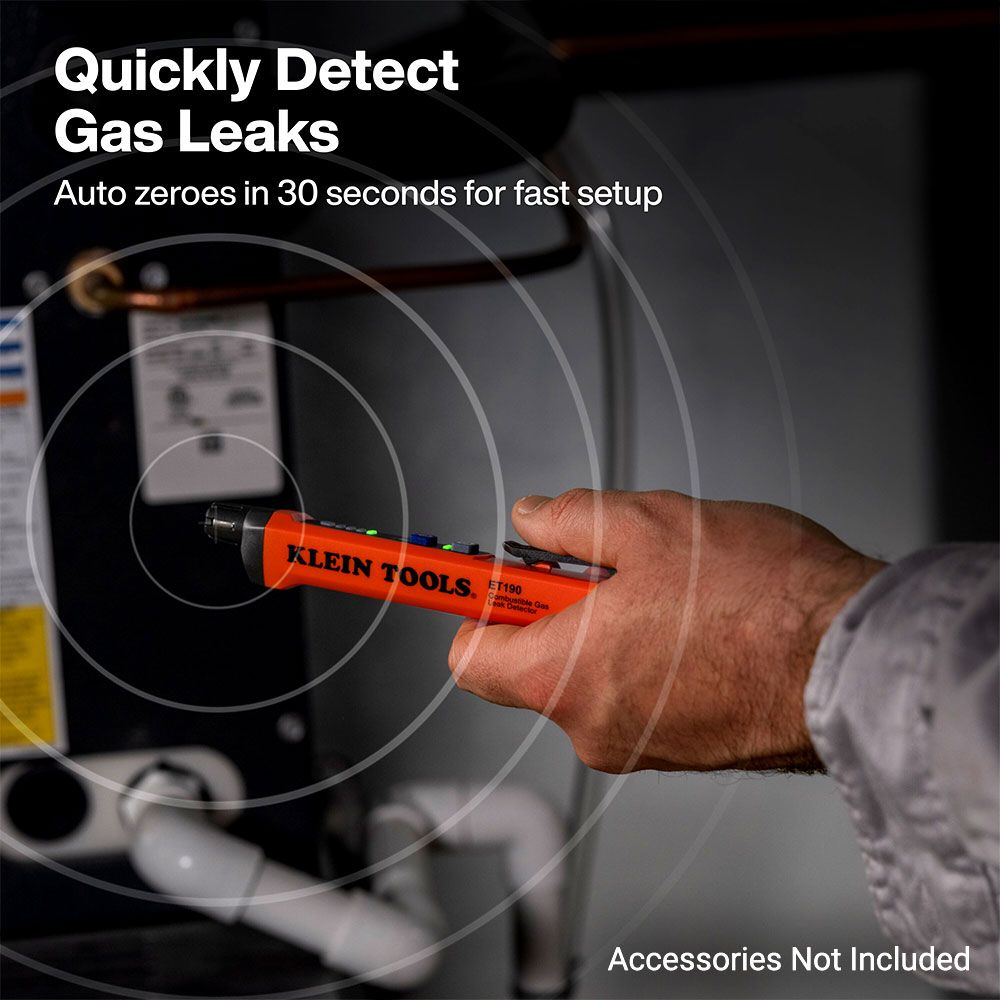 Klein A-ET190 Compact Combustible Gas Leak Detector – image 6