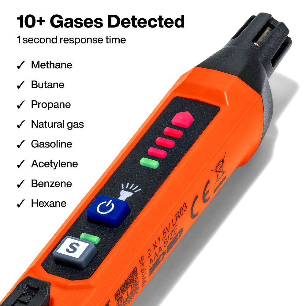 Klein A-ET190 Compact Combustible Gas Leak Detector – image 2