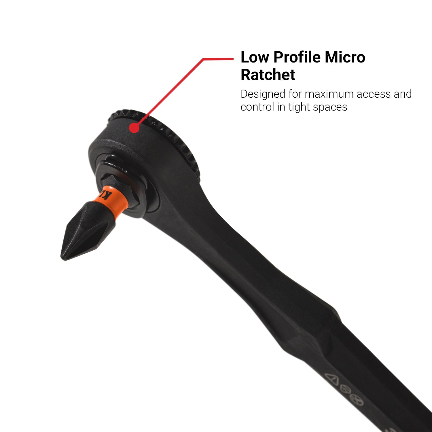 Klein A-32787S 20pce Proflex Micro Ratchet Impact-Rated Bit Set – image 3