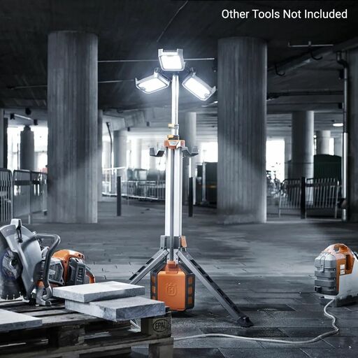 Husqvarna LAMP WL 24 PACE (970754302) 24000 Lumen LED Worksite Heavy Duty Light - Skin Only – image 5
