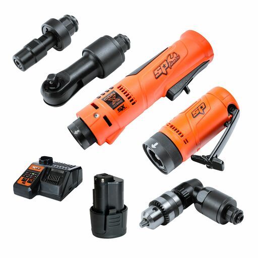 SP Tools SP83781 12V 3.0Ah Li-ion CONX Hybrid Core SX DRIVE Mechanic System Combo Kit